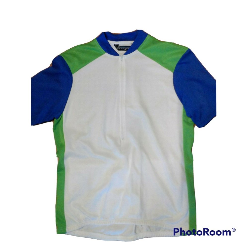Performance 1/2 Zip Cycling Jersey Men's Size Medium
